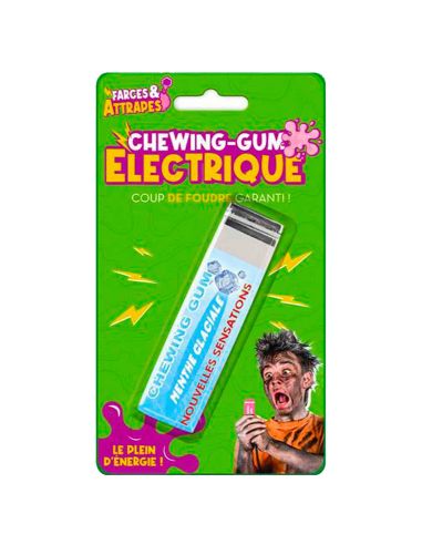 Chewing Gum Choc Electrique Petite Décharge - Couleurs aléatoires