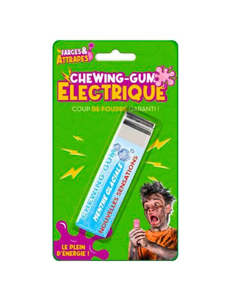Chewing Gum Choc Electrique Petite Décharge - Couleurs aléatoires