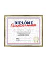 Cadre Diplôme du Meilleur Bouliste - Dimensions :  25,5 x 21 x 1,5 cm