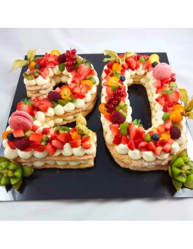 Coffret Moule en Silicone Number Cake à Découper