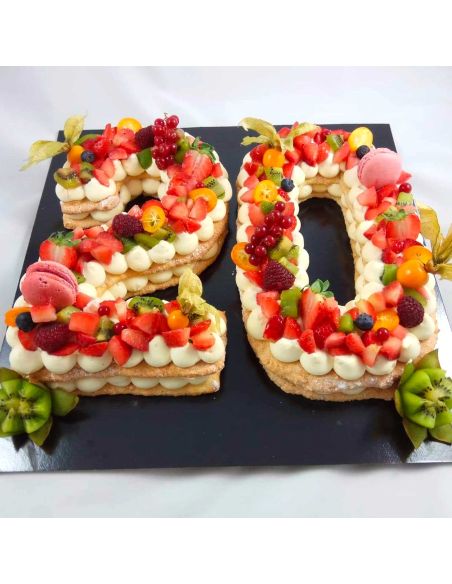 Coffret Moule en Silicone Number Cake à Découper