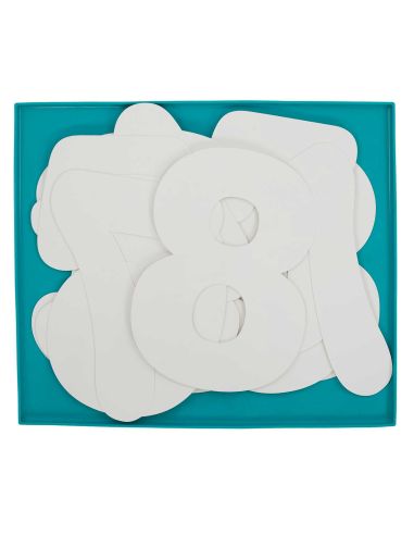 Coffret Moule en Silicone Number Cake à Découper