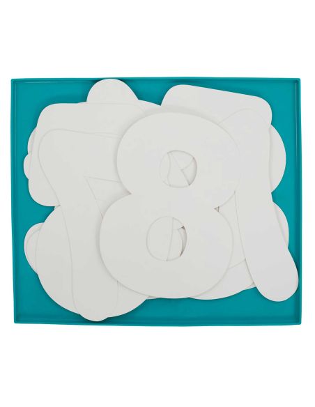 Coffret Moule en Silicone Number Cake à Découper