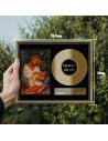 Cadre Photo Disque d'Or Maman en Or - Dimensions : 26 x 21 x 1,5 cm