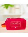 Trousse de Toilette "Maman d'amour" - Dimensions : 22 x 10 x 12 cm