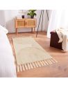 Tapis Cercles Beige - Dimension 50 x 80 cm