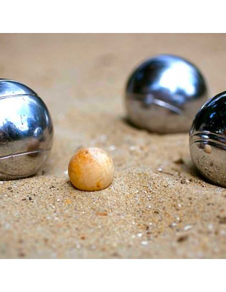 Lot de 3 Cochonnets de Pétanque en Bois