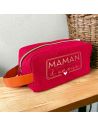 Trousse de Toilette "Maman d'amour" - Dimensions : 22 x 10 x 12 cm