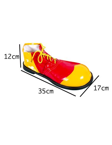 Chaussures de clown - Rouges et Jaunes