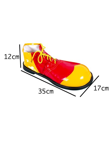 Chaussures de clown - Rouges et Jaunes