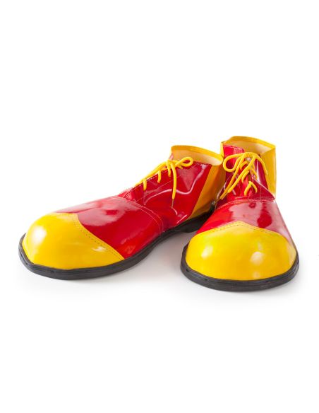 Chaussures de clown - Rouges et Jaunes