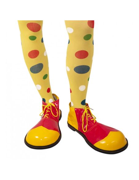Chaussures de clown - Rouges et Jaunes