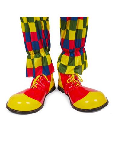 Chaussures de clown - Rouges et Jaunes