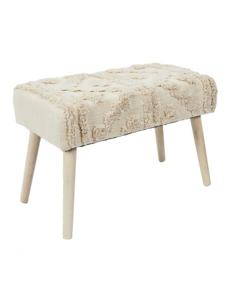 Banc Décoratif Mirage A1-M1 / Dimensions : 60 x 32 x 40 cm