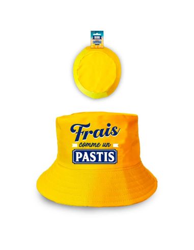 Chapeau bob "Frais Comme un Pastis "- Taille : Unique