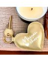 Porte clé Coeur Maman Chérie
