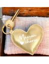 Porte clé Coeur Maman Chérie