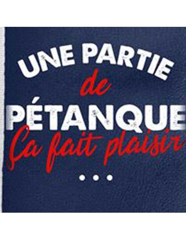 Etui boules de pétanque "Une Partie de Pétanque"
