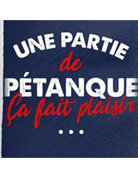 Etui boules de pétanque "Une Partie de Pétanque"