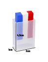 Stick Maquillage France Bleu Blanc Rouge – Peinture Faciale Supporter Tricolore en un Seul Geste pour Événements Sportifs