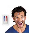 Stick Maquillage France Bleu Blanc Rouge – Peinture Faciale Supporter Tricolore en un Seul Geste pour Événements Sportifs