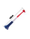 Trompette Télescopique Bleu Blanc Rouge -  Longueur : 20 à 40cm