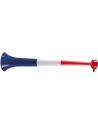 Trompette Télescopique Bleu Blanc Rouge -  Longueur : 20 à 40cm