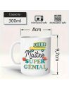 Coffret Mug + Porte clefs "Maître Super Génial et au Top"