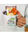 Coffret Mug + Porte clefs "Maître Super Génial et au Top"