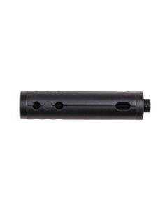 Silencieux Factice Pour Réplique Airsoft – 155x30 Mm – Aluminium Noir – Filetage 14mm Horaire/anti-horaire