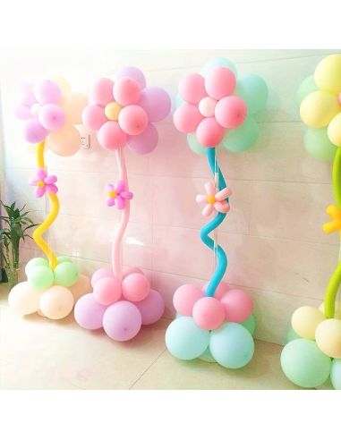 Support Ballons vertical Réutilisable / Dimensions : 127 x 20 cm