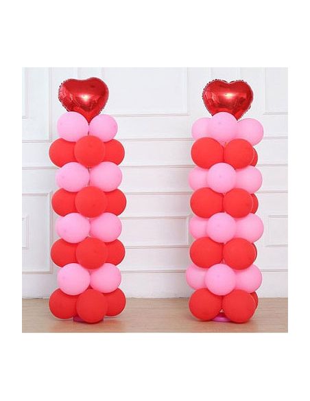 Support Ballons vertical Réutilisable / Dimensions : 127 x 20 cm