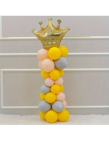 Support Ballons vertical Réutilisable / Dimensions : 127 x 20 cm