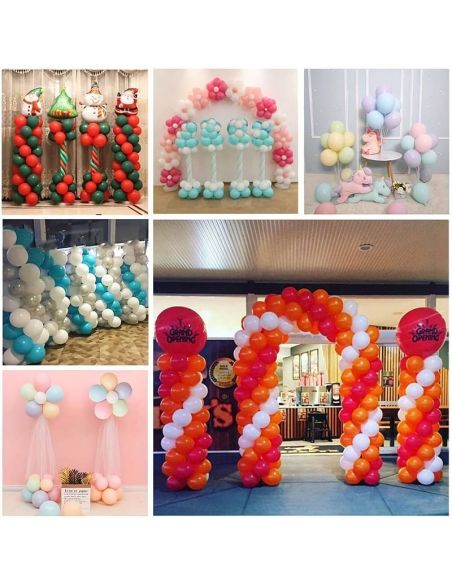 Support Ballons vertical Réutilisable / Dimensions : 127 x 20 cm