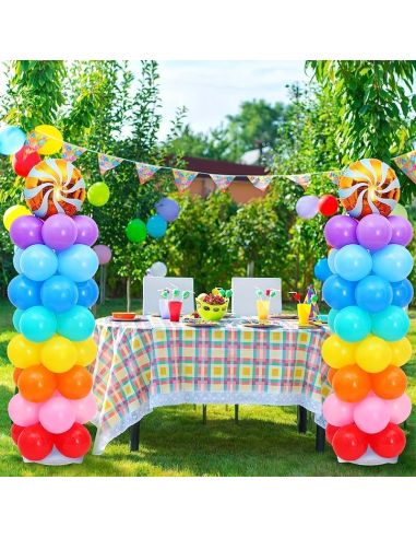 Support Ballons vertical Réutilisable / Dimensions : 127 x 20 cm