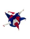 Chapeau de Bouffon - Bleu, Blanc, Rouge - Taille Adulte