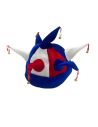 Chapeau de Bouffon - Bleu, Blanc, Rouge - Taille Adulte