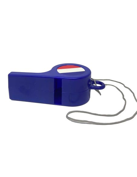 Sifflet Géant avec Cordon - Dimensions : 12 x 4 x 6,5 cm