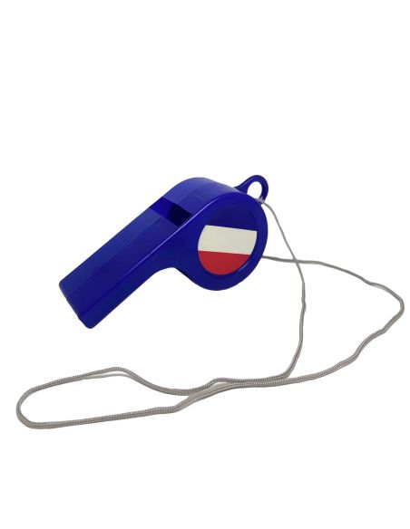 Sifflet Géant avec Cordon - Dimensions : 12 x 4 x 6,5 cm