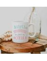 Mug "Merci beaucoup" - Dimensions : 11,5 x 8 x 9,7 cm