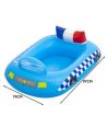 Bateau Pneumatique Police Avec Sirène 97cm