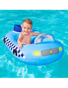 Bateau Pneumatique Police Avec Sirène 97cm 2