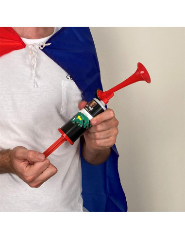 Corne de supporter manuelle - Dimensions : 37 x 15 x 5 cm
