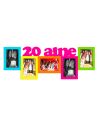 Cadre Photo "20 aine" Pêle-mêle  5 Vues - Dimensions : 64,8 x 23,5 cm