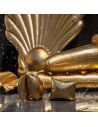 Matelas Gonflable Coquillage GOLD 157x140x12 cm