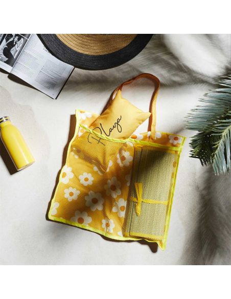 Accessoires de Plage - Sac Natte de Plage et Son Coussin