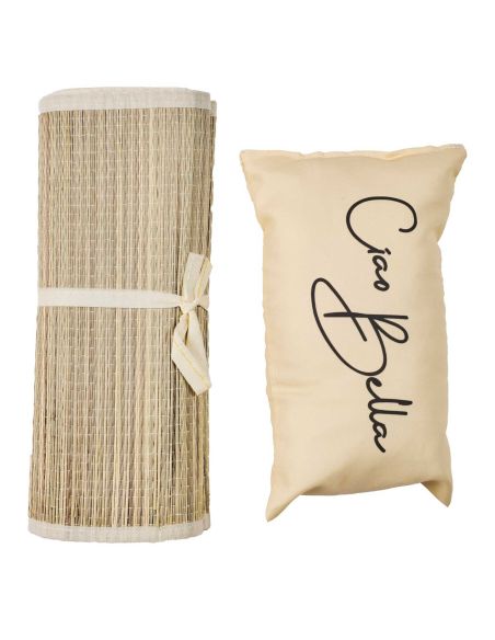 Accessoires de Plage - Sac Natte de Plage et Son Coussin