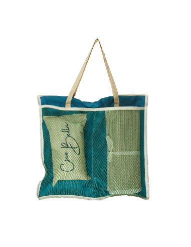 Accessoires de Plage - Sac Natte de Plage et Son Coussin