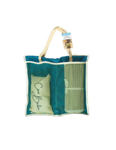 Accessoires de Plage - Sac Natte de Plage et Son Coussin
