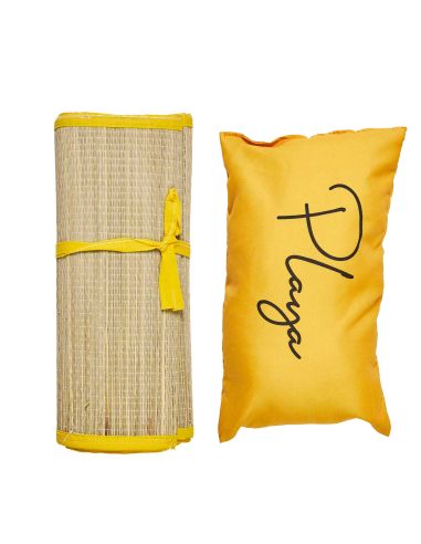 Accessoires de Plage - Sac Natte de Plage et Son Coussin